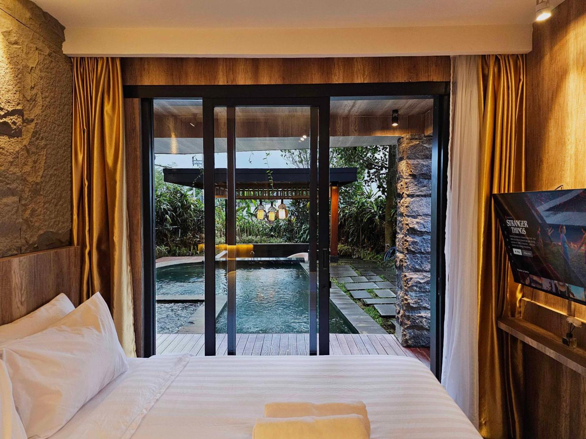 Villa 4-Br Klub Bunga No 4 Batu Malang 外观 照片